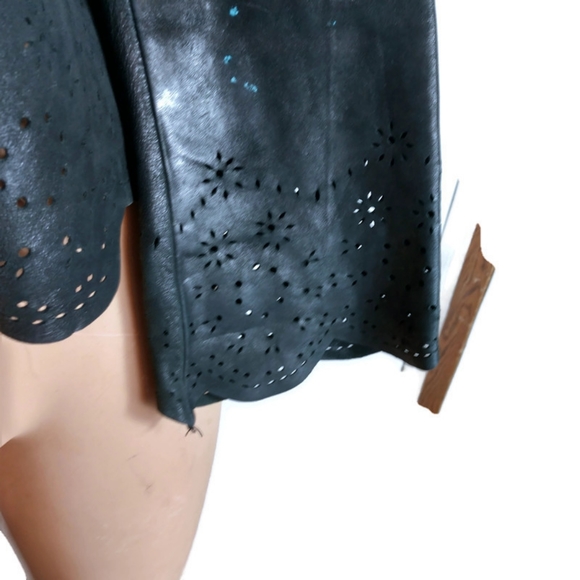 Vintage Boho Leather Jacket By Lucien Piccard - Picture 4 of 8